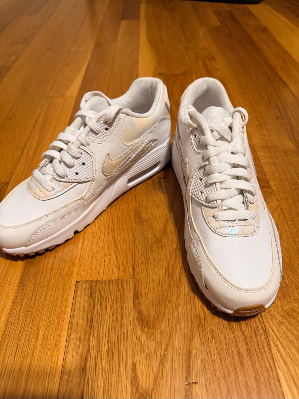 Nike Women’s White Iridescent Air Max Sneakers